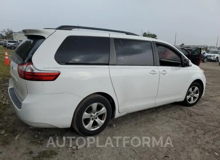 TOYOTA SIENNA LE 2015 vin 5TDKK3DC2FS626860 from auto auction Copart