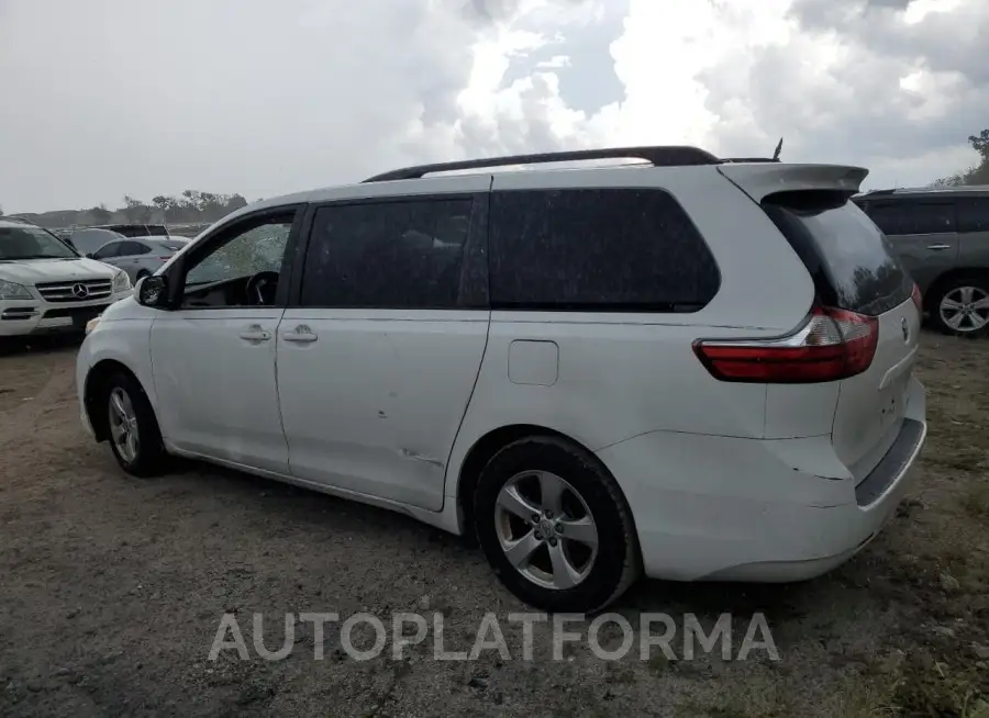 TOYOTA SIENNA LE 2015 vin 5TDKK3DC2FS626860 from auto auction Copart