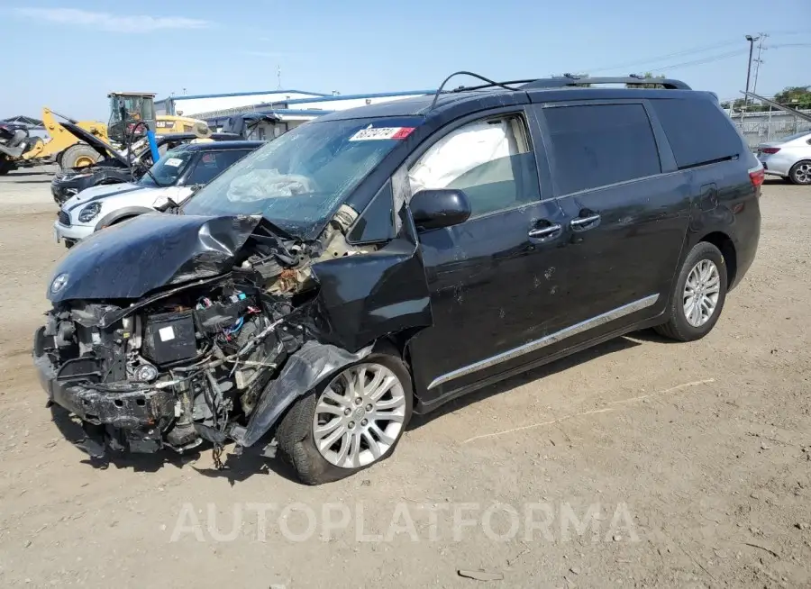 TOYOTA SIENNA XLE 2016 vin 5TDYK3DC1GS742594 from auto auction Copart