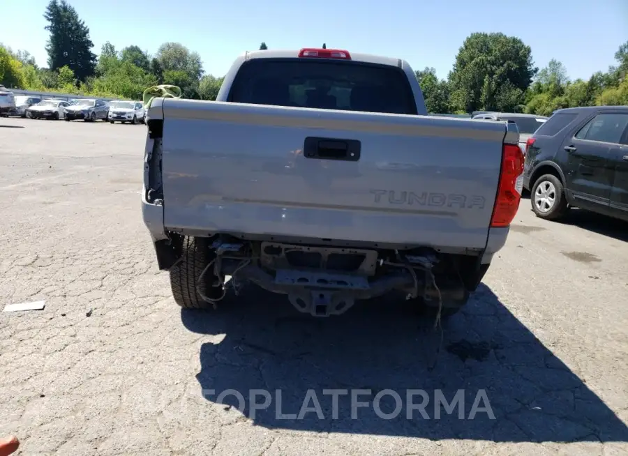 TOYOTA TUNDRA CRE 2020 vin 5TFHY5F15LX889138 from auto auction Copart