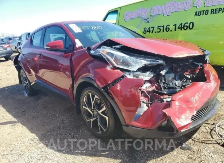 TOYOTA C-HR XLE 2018 vin NMTKHMBX7JR003834 from auto auction Copart