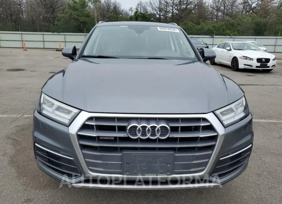 AUDI Q5 PREMIUM 2018 vin WA1BNAFY5J2019706 from auto auction Copart