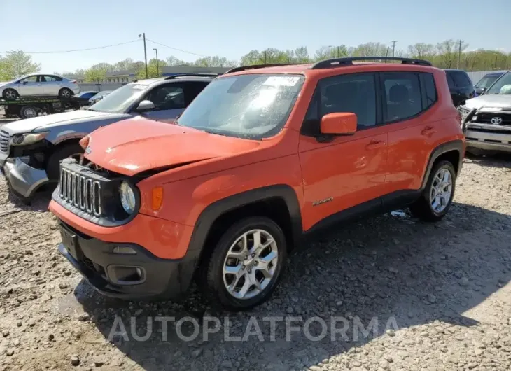 JEEP RENEGADE L 2018 vin ZACCJABB5JPH83357 from auto auction Copart