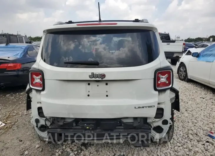 JEEP RENEGADE L 2017 vin ZACCJADB7HPF87122 from auto auction Copart