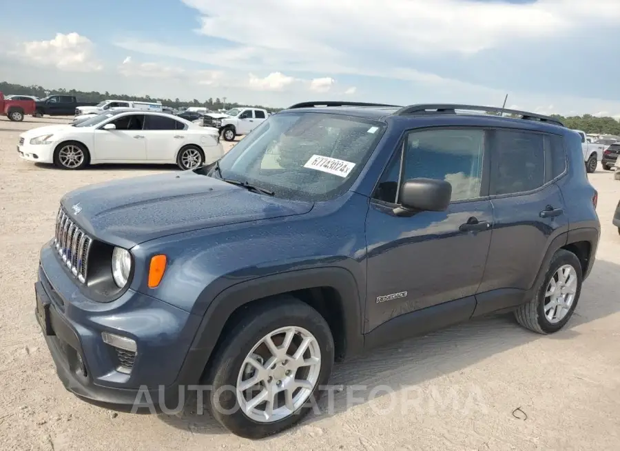 JEEP RENEGADE S 2021 vin ZACNJCABXMPM49879 from auto auction Copart