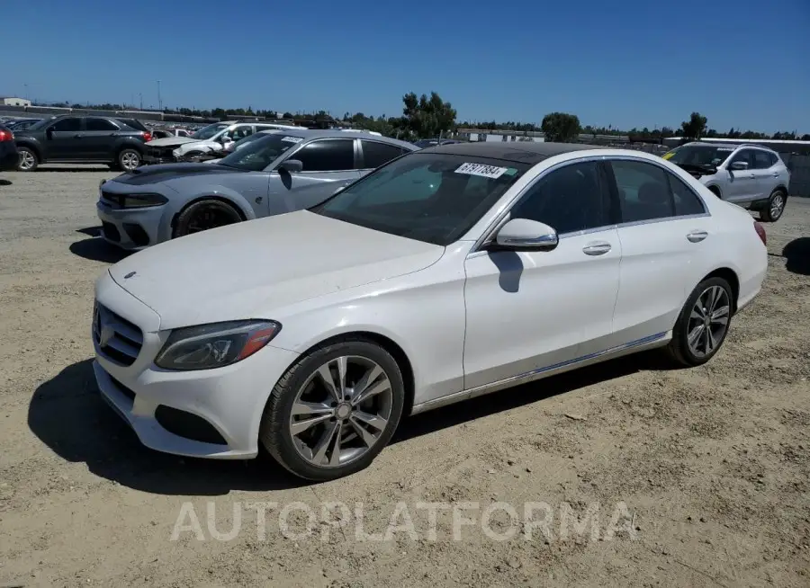 MERCEDES-BENZ C 300 2015 vin 55SWF4JB7FU053092 from auto auction Copart