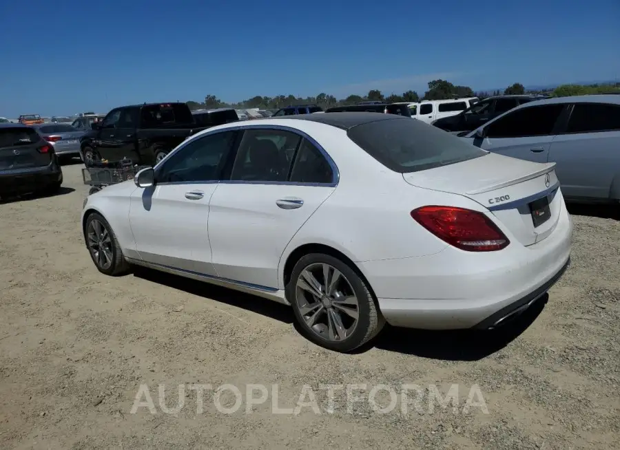 MERCEDES-BENZ C 300 2015 vin 55SWF4JB7FU053092 from auto auction Copart