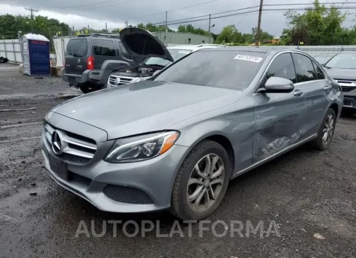 MERCEDES-BENZ C 300 4MAT 2016 vin 55SWF4KB5GU113189 from auto auction Copart