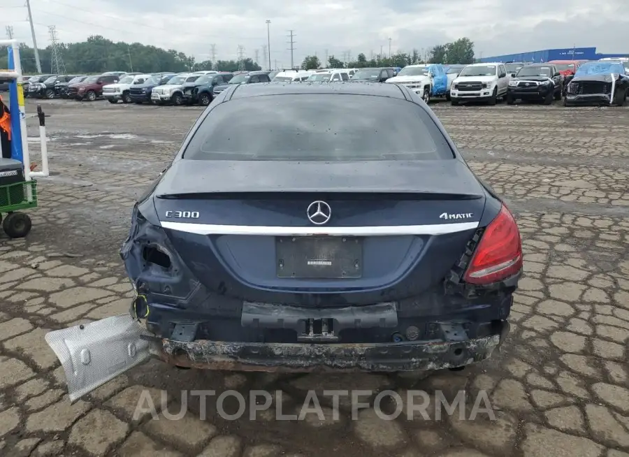 MERCEDES-BENZ C 300 4MAT 2016 vin 55SWF4KB7GU159560 from auto auction Copart