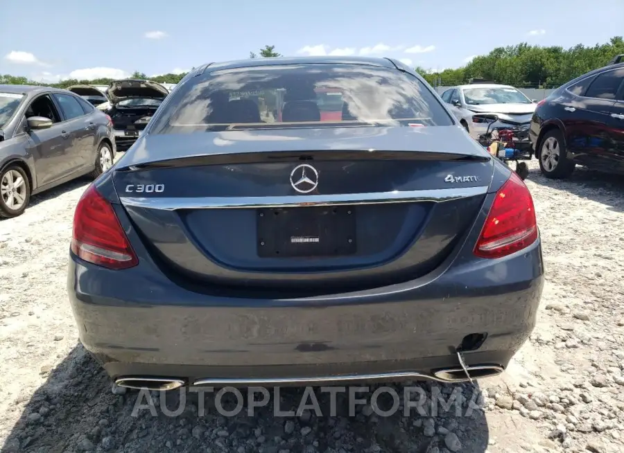 MERCEDES-BENZ C 300 4MAT 2015 vin 55SWF4KB9FU077506 from auto auction Copart