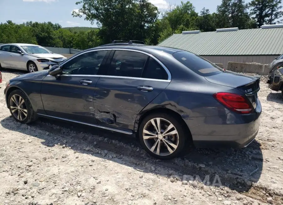 MERCEDES-BENZ C 300 4MAT 2015 vin 55SWF4KB9FU077506 from auto auction Copart