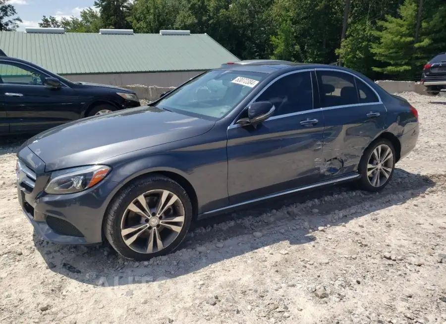 MERCEDES-BENZ C 300 4MAT 2015 vin 55SWF4KB9FU077506 from auto auction Copart