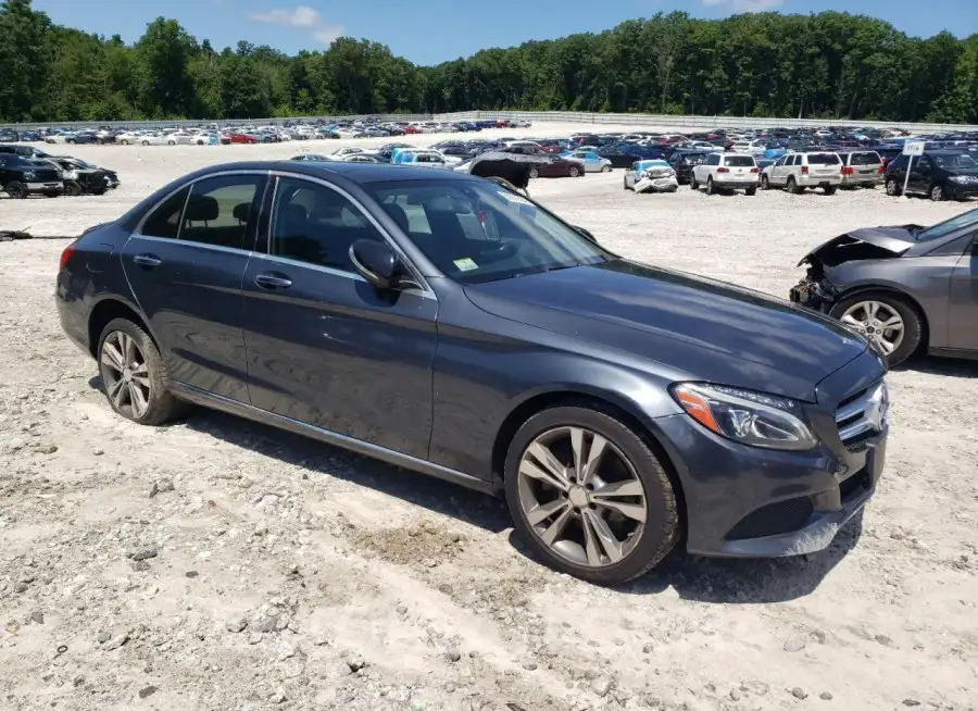 MERCEDES-BENZ C 300 4MAT 2015 vin 55SWF4KB9FU077506 from auto auction Copart