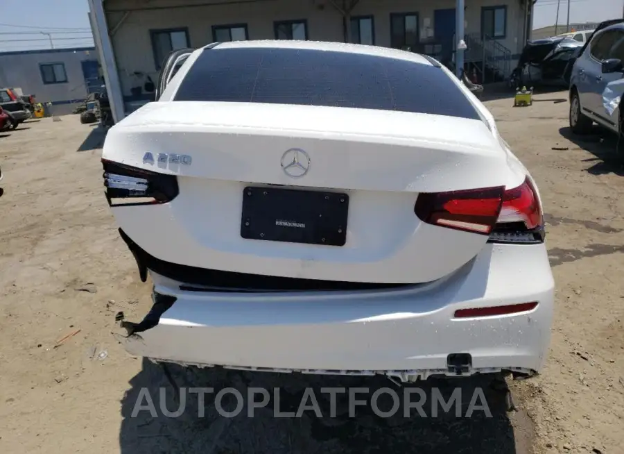 MERCEDES-BENZ A 220 2021 vin W1K3G4EB8MJ290438 from auto auction Copart