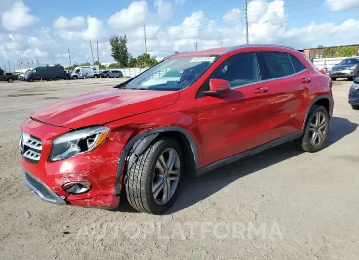 MERCEDES-BENZ GLA 250 2018 vin WDCTG4EB1JJ527724 from auto auction Copart