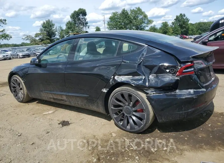 TESLA MODEL 3 2022 vin 5YJ3E1ECXNF118573 from auto auction Copart