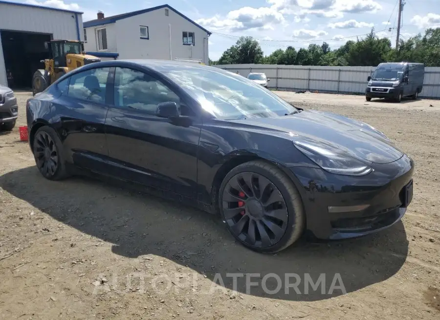 TESLA MODEL 3 2022 vin 5YJ3E1ECXNF118573 from auto auction Copart