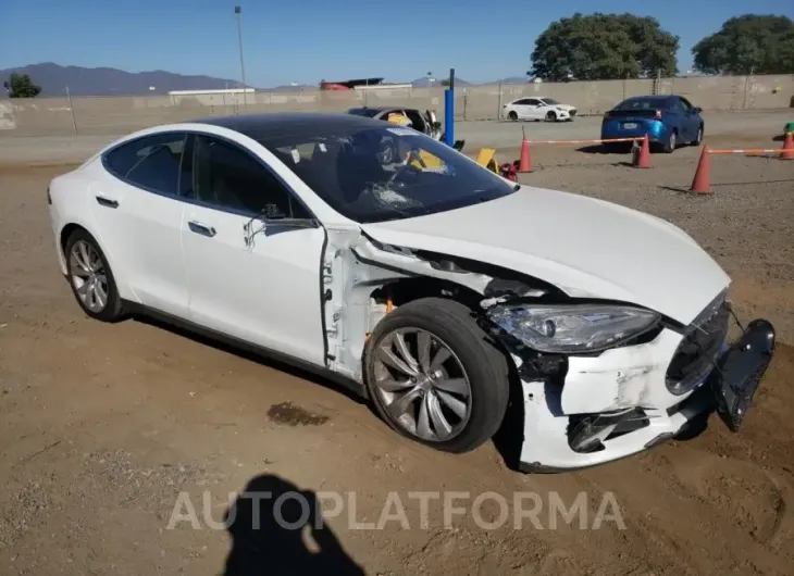 TESLA MODEL S 70 2015 vin 5YJSA1S21FF095818 from auto auction Copart