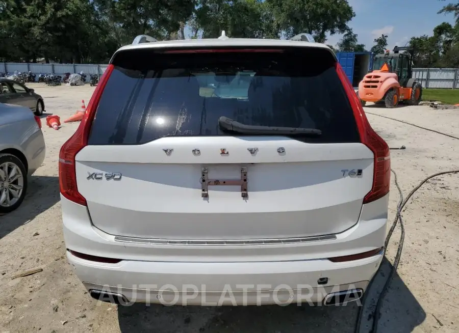 VOLVO XC90 T6 2017 vin YV4A22PK9H1109500 from auto auction Copart