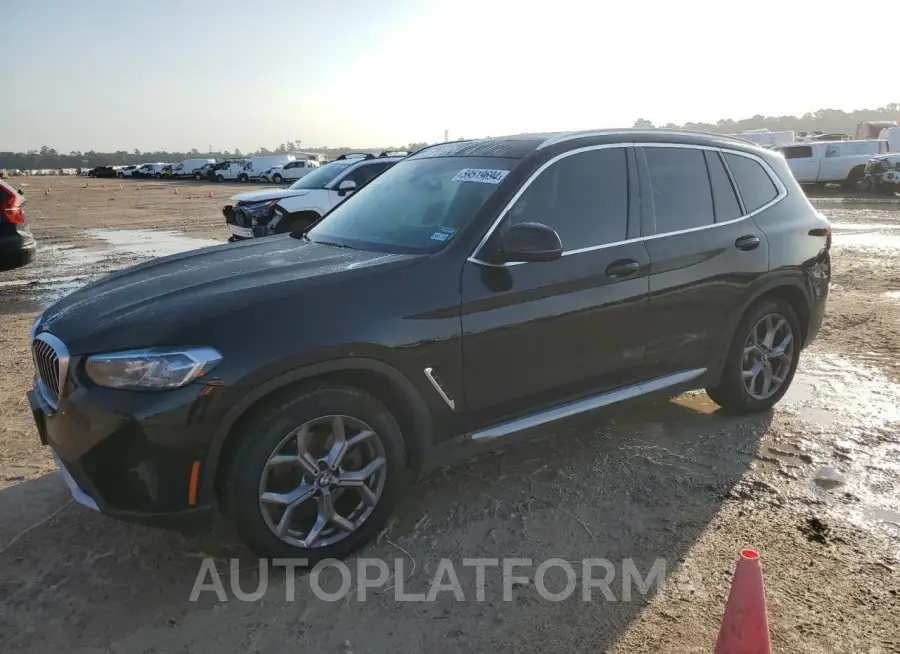 BMW X3 SDRIVE3 2023 vin 5UX43DP08P9S63654 from auto auction Copart