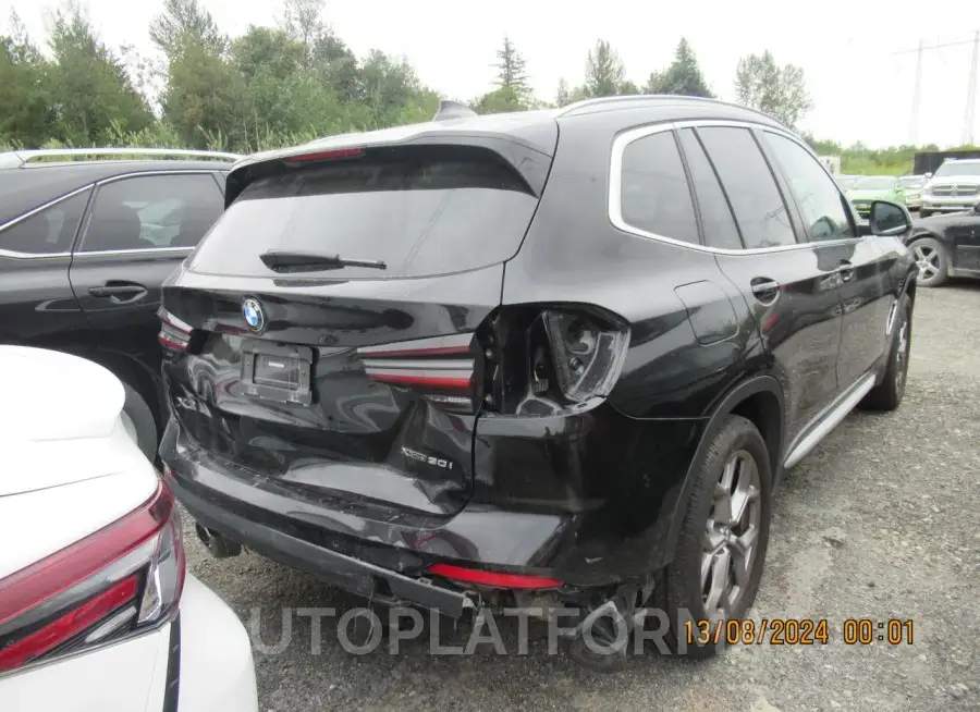 BMW X3 XDRIVE3 2023 vin 5UX53DP07P9S48745 from auto auction Copart