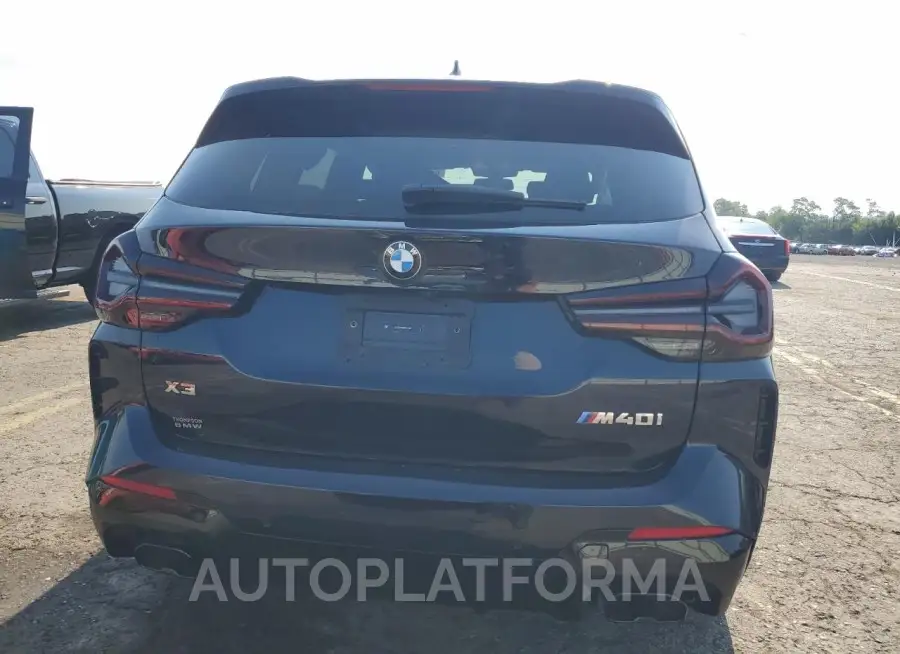 BMW X3 M40I 2024 vin 5UX83DP03R9U52586 from auto auction Copart