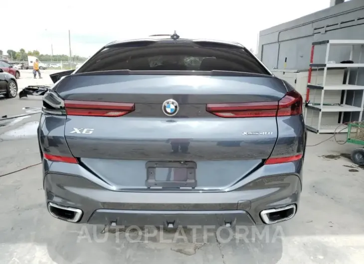 BMW X6 XDRIVE4 2021 vin 5UXCY6C07M9G32016 from auto auction Copart