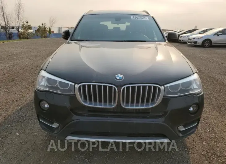 BMW X3 XDRIVE2 2016 vin 5UXWX9C51G0D77580 from auto auction Copart