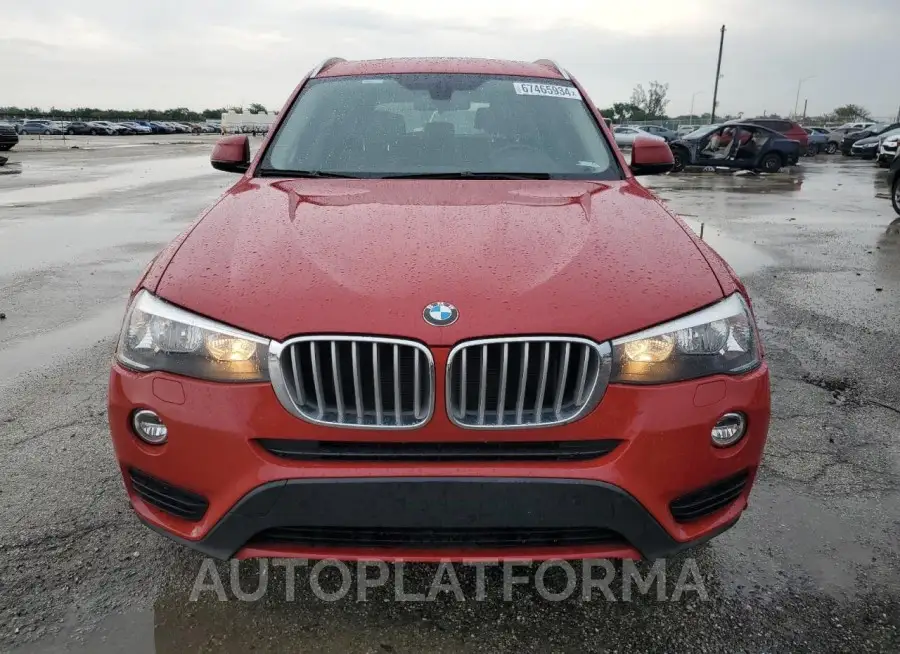 BMW X3 XDRIVE2 2015 vin 5UXWX9C59F0D52912 from auto auction Copart