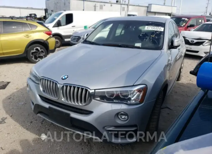 BMW X4 XDRIVE2 2015 vin 5UXXW3C52F0M86744 from auto auction Copart