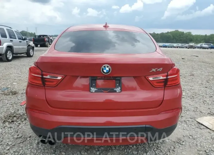 BMW X4 XDRIVE2 2016 vin 5UXXW3C5XG0R22483 from auto auction Copart