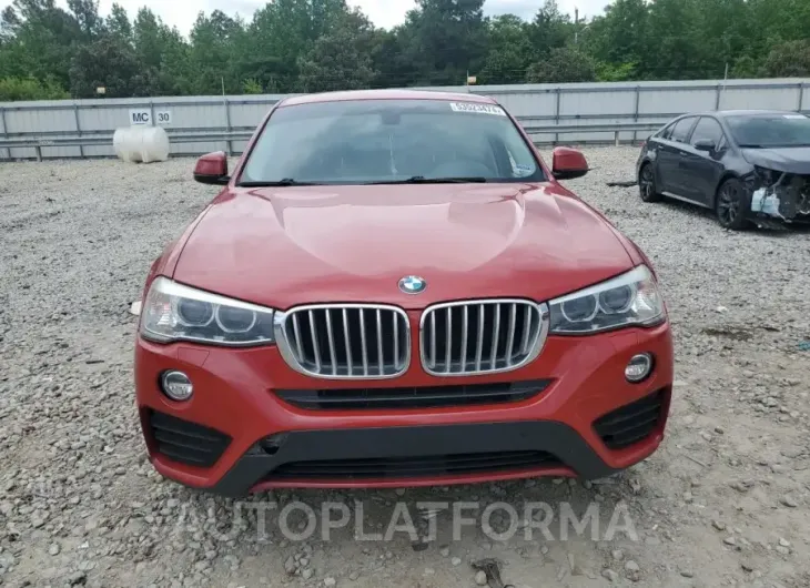 BMW X4 XDRIVE2 2016 vin 5UXXW3C5XG0R22483 from auto auction Copart