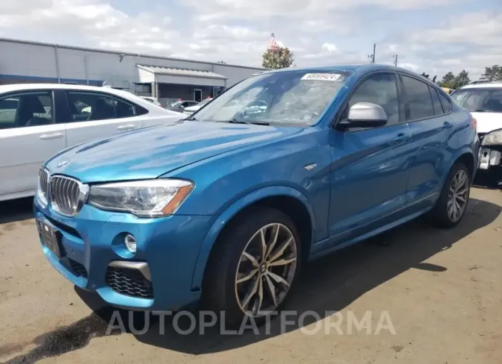 BMW X4 XDRIVEM 2018 vin 5UXXW7C55J0W64016 from auto auction Copart