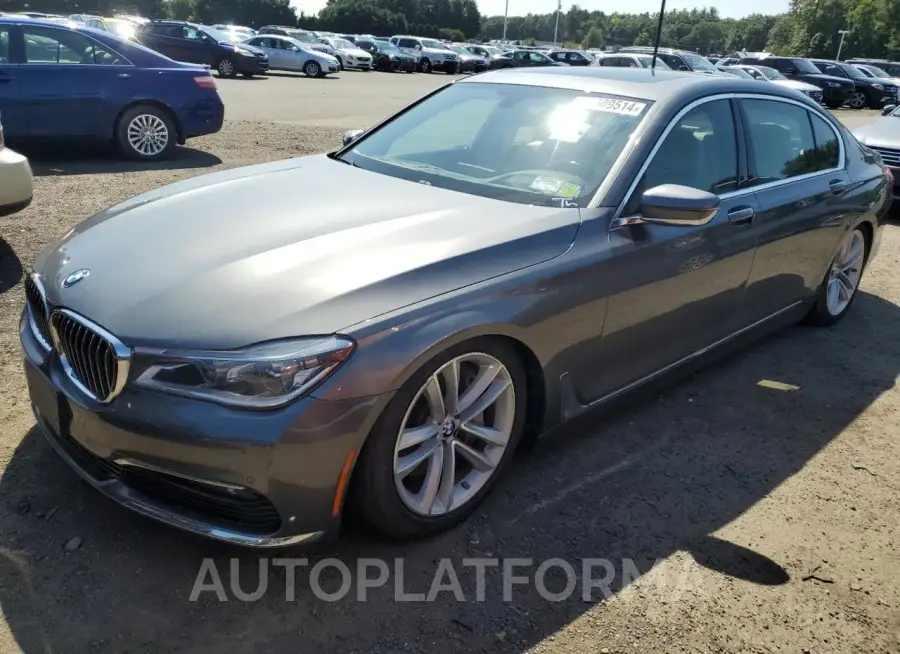 BMW 750I XDRIV 2016 vin WBA7F2C58GG417591 from auto auction Copart