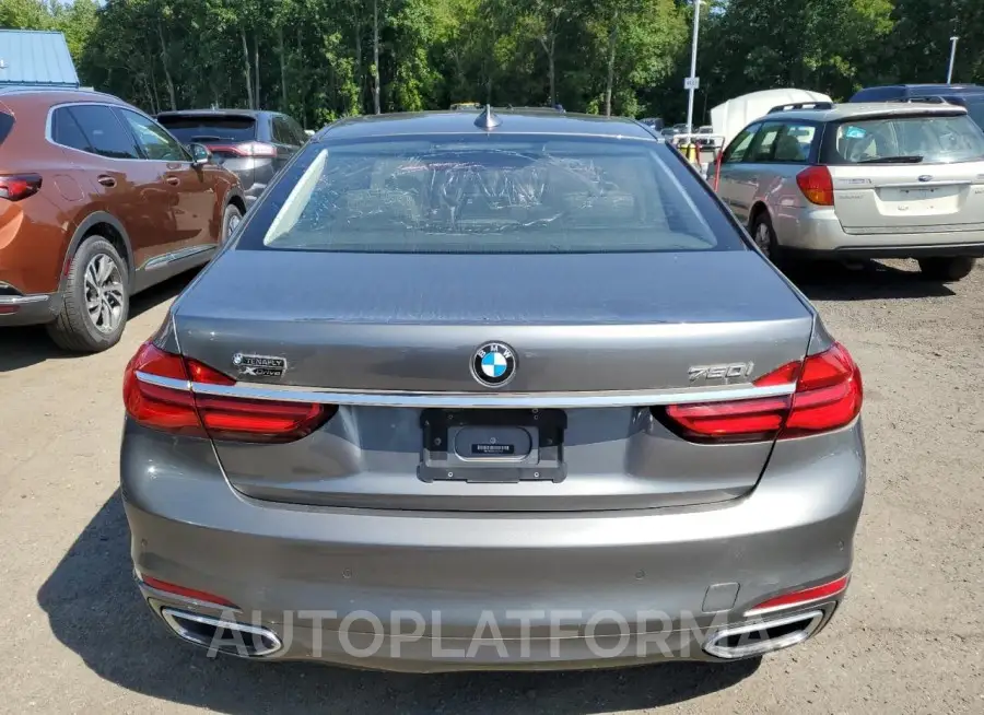 BMW 750I XDRIV 2016 vin WBA7F2C58GG417591 from auto auction Copart