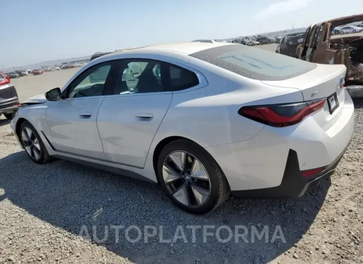 BMW I4 EDRIVE 2024 vin WBY43AW00RFS92330 from auto auction Copart