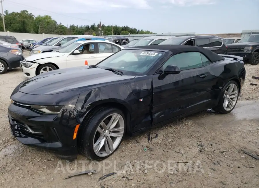 CHEVROLET CAMARO LT 2017 vin 1G1FB3DX9H0138458 from auto auction Copart