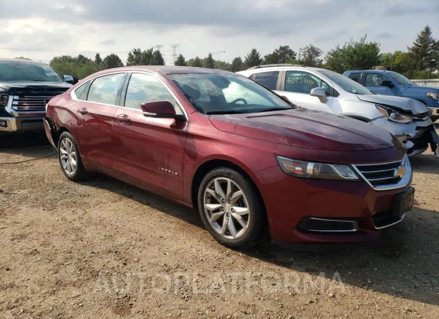 CHEVROLET IMPALA LT 2016 vin 2G1105SA0G9181701 from auto auction Copart