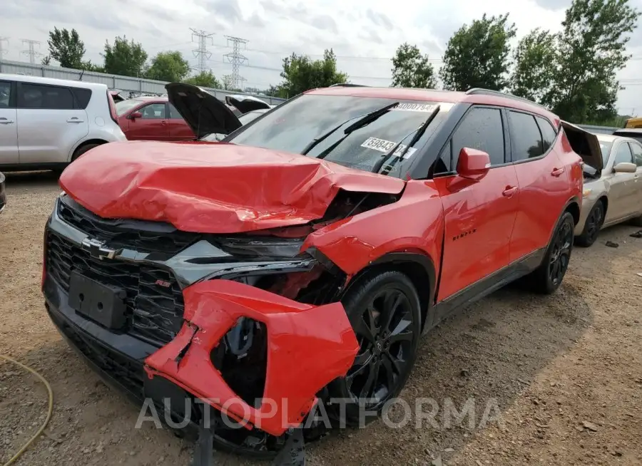 CHEVROLET BLAZER RS 2022 vin 3GNKBKRS7NS130643 from auto auction Copart