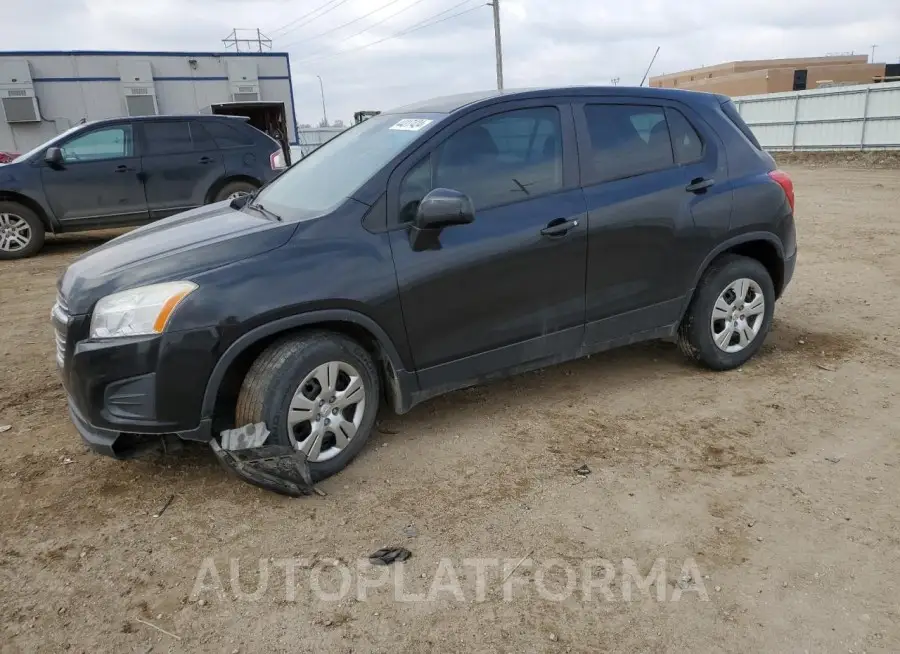 CHEVROLET TRAX LS 2015 vin KL7CJKSBXFB107958 from auto auction Copart