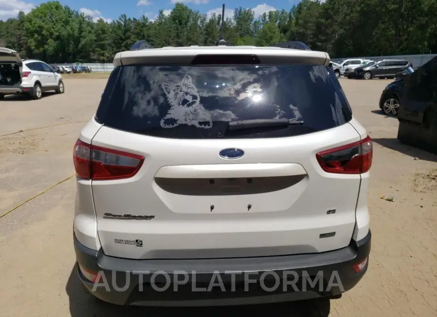 FORD ECOSPORT S 2018 vin MAJ3P1TEXJC160463 from auto auction Copart