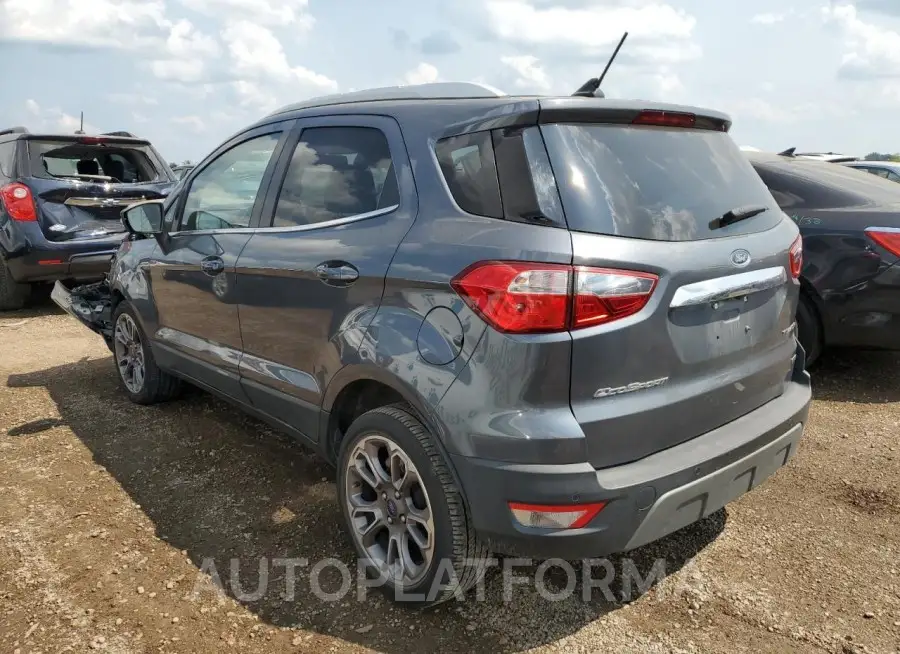 FORD ECOSPORT T 2020 vin MAJ3S2KE1LC337751 from auto auction Copart