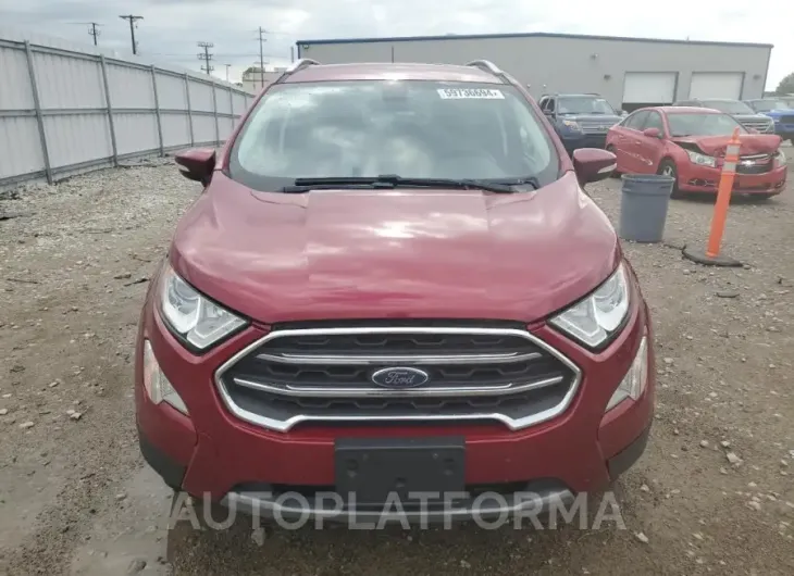 FORD ECOSPORT T 2018 vin MAJ6P1WL3JC208795 from auto auction Copart