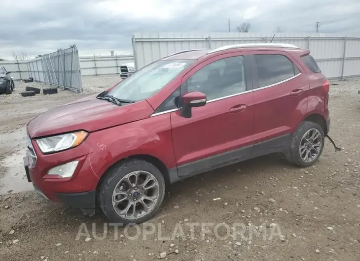 FORD ECOSPORT T 2018 vin MAJ6P1WL3JC208795 from auto auction Copart