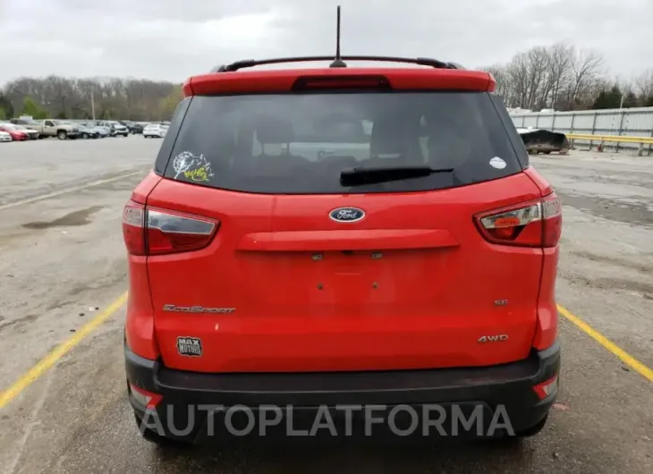 FORD ECOSPORT S 2020 vin MAJ6S3GL1LC370209 from auto auction Copart