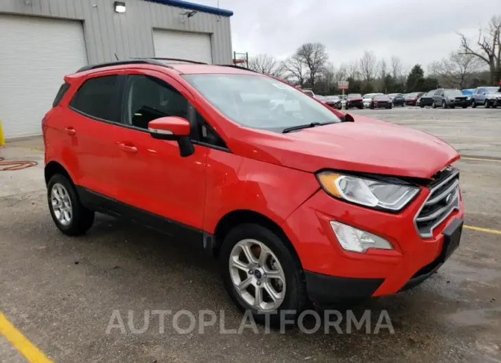 FORD ECOSPORT S 2020 vin MAJ6S3GL1LC370209 from auto auction Copart