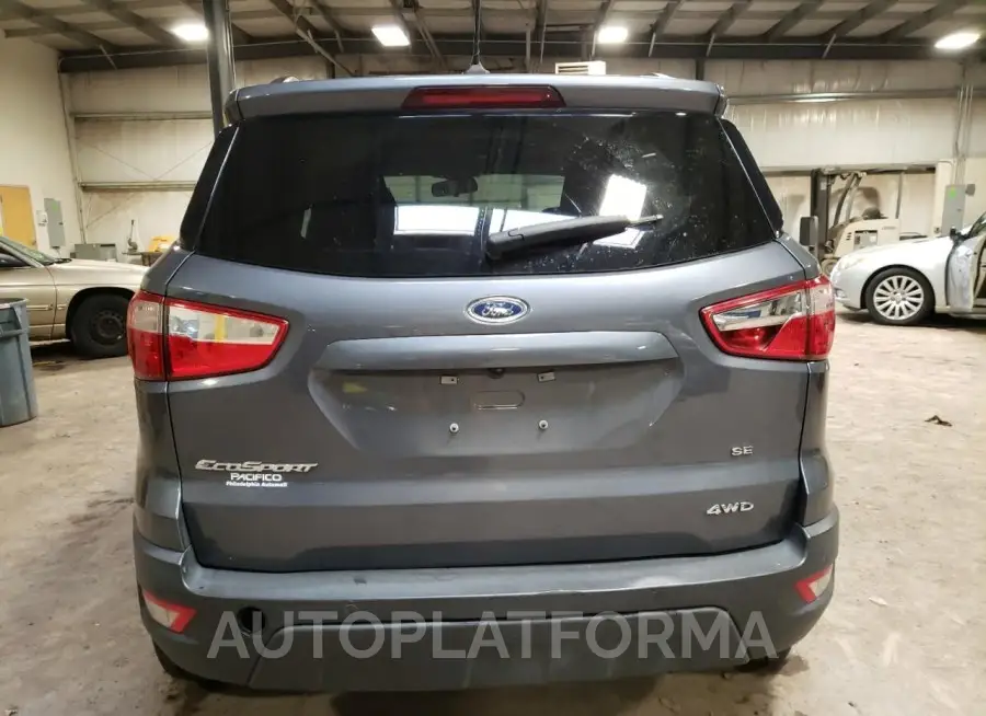 FORD ECOSPORT S 2019 vin MAJ6S3GL2KC252006 from auto auction Copart