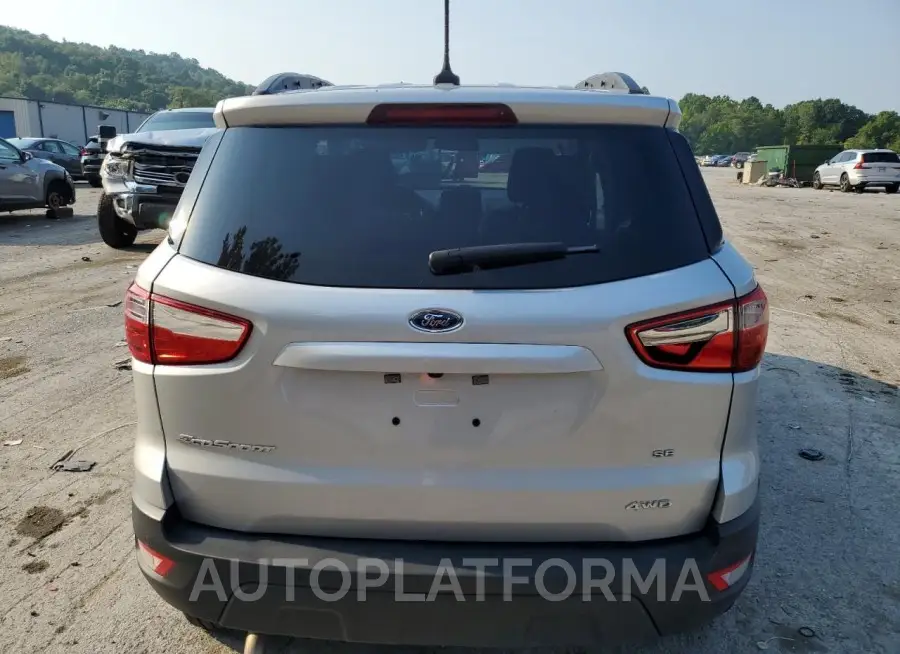 FORD ECOSPORT S 2020 vin MAJ6S3GL3LC393538 from auto auction Copart