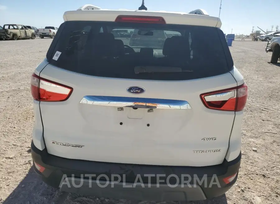 FORD ECOSPORT T 2020 vin MAJ6S3KL0LC323065 from auto auction Copart