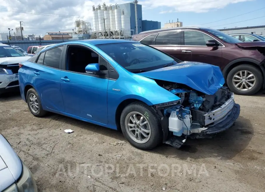 TOYOTA PRIUS LE 2022 vin JTDL9MFU1N3035978 from auto auction Copart